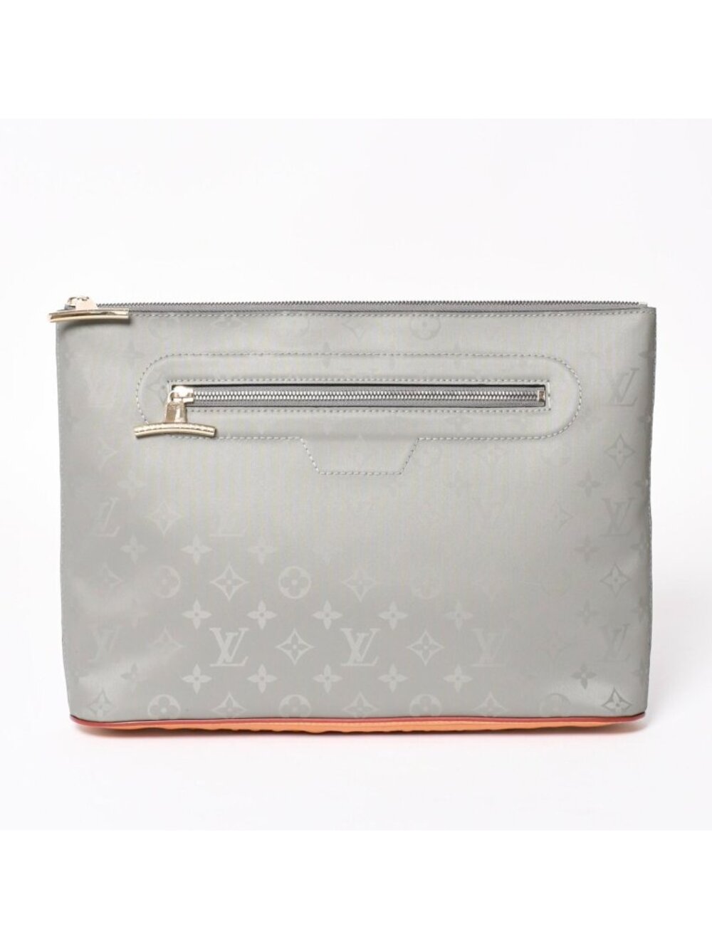 Louis Vuitton Clutch Pochette Cosmos Monogram Titanium Gray